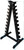 French Fitness FF-TDR Triangle Vertical 10 Pair Dumbbell Rack