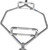 French Fitness Chrome 56" Olympic Shrug Trap Hex Bar