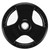 French Fitness Rubber Grip Weight Plate Set w/7 ft Olympic Bar 235 lbs + Bench