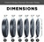 French Fitness Olympic Bumper Plate Set 280 lbs - Crumb Rubber