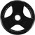 French Fitness Rubber Grip Weight Plate Set w/7 ft Olympic Bar 305 lbs