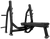 French Fitness FFB Black Olympic Flat Bench w/Weight Horns French Fitness FFB Black Olympic Flat Bench w/Weight Horns