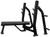 French Fitness FFB Black Olympic Flat Bench w/Weight Horns French Fitness FFB Black Olympic Flat Bench w/Weight Horns