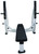French Fitness FFS Silver Olympic Flat Bench w/Weight Horns