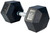 French Fitness Rubber Coated Hex Dumbbell Set 5-100 lbs