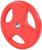 French Fitness Colored Rubber Grip Olympic Plate Set 350 lbs
