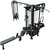 French Fitness FFB Black 5 Stack Multi Jungle Gym French Fitness FFB Black 5 Stack Multi Jungle Gym