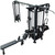 French Fitness FFB Black 5 Stack Multi Jungle Gym