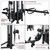 French Fitness FFB Black 5 Stack Multi Jungle Gym
