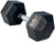 French Fitness Rubber Coated Hex Dumbbell Set 5-50 lbs