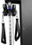 French Fitness Dual Pulley Wall Mounted Cable Column