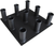 French Fitness Vertical Olympic 9 Bar Rack Holder