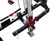 French Fitness Folding Cable Power Rack / Cage, Red/Black