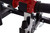 French Fitness Folding Cable Power Rack / Cage, Red/Black