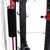 French Fitness Folding Cable Power Rack / Cage, Red/Black