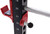French Fitness Folding Cable Power Rack / Cage, Red/Black