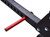 French Fitness Folding Cable Power Rack / Cage, Red/Black