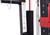 French Fitness Folding Cable Power Rack / Cage, Red/Black