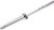 French Fitness 5' Chrome Olympic Bar - 26 Lbs