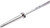 French Fitness 6' Chrome Olympic Bar - 33 Lbs