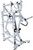 French Fitness Napa Iso-Lateral Incline Chest Press Plate Loaded