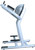 French Fitness FFS Silver Half Ball Captain's Chair Leg Raise VKR French Fitness FFS Silver Half Ball Captain's Chair Leg Raise VKR