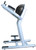 French Fitness FFS Silver Half Ball Captain's Chair Leg Raise VKR