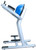 French Fitness FFS Silver Half Ball Captain's Chair Leg Raise VKR