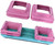 French Fitness Aerobic Step w/ Adjustable Risers