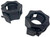 French Fitness Black ABS Olympic Jaw Lock Collars / Clamps (Pair)