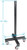French Fitness Portable Bumper Plate Stacker Rack w/Wheels