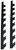 French Fitness 8 Bar Wall Mounted Horizontal Rack