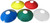 French Fitness Agility Workout Cones w/Holder