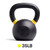 French Fitness Cast Iron Kettlebell Set 5-80 lbs