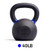 French Fitness Cast Iron Kettlebell Set 5-80 lbs