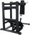 French Fitness FFB Black Pendulum Squat Leg Press Machine