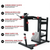 French Fitness FFB Black Pendulum Squat Leg Press Machine