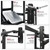 French Fitness FFB Black Pendulum Squat Leg Press Machine