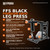 French Fitness FFB Black Pendulum Squat Leg Press Machine
