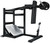 French Fitness FFB Black Pendulum Squat Leg Press Machine