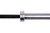 French Fitness 7' (86") 45 Lb Olympic Power Bar -1500 Lb