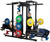French Fitness DHR80 Double Half Rack / Cage