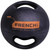 French Fitness Dual Grip Medicine Ball w/Handles 25 lb