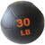 French Fitness Dual Grip Medicine Ball w/Handles 30 lb