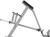French Fitness Chest Supported T-Bar Row TBAR-C90 Silver