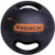 French Fitness Dual Grip Medicine Ball w/Handles 12 lb