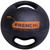 French Fitness Dual Grip Medicine Ball w/Handles 4 lb