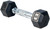 French Fitness Rubber Coated Hex Dumbbell 2.5 lbs - Single