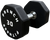 French Fitness Urethane 8 Sided Hex Dumbbell 30 lbs - Single