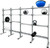 French Fitness FFS Silver Universal Storage Rack System